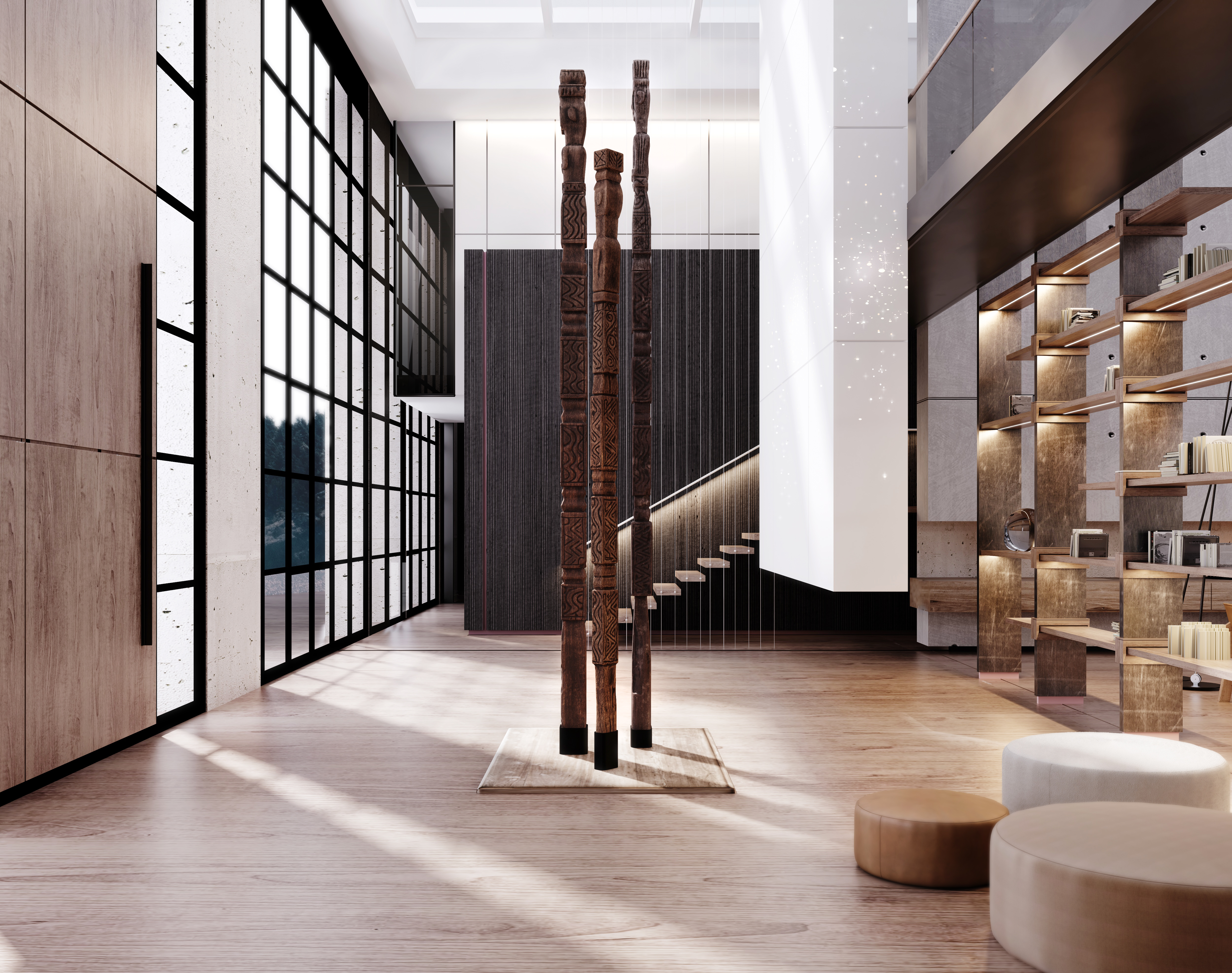 LOFT 001（一般可直接保留英文，若要意译可译为复式公寓 001 ） -2