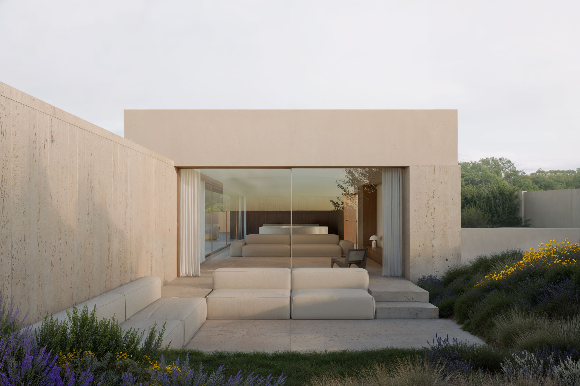 掩体屋;碉堡房(注:这里结合casa有房屋之意,bunker有掩体、碉堡之意给出此翻译,在不同语境可能有更合适表述) 丨西班牙丨Balzar Arquitectos-24