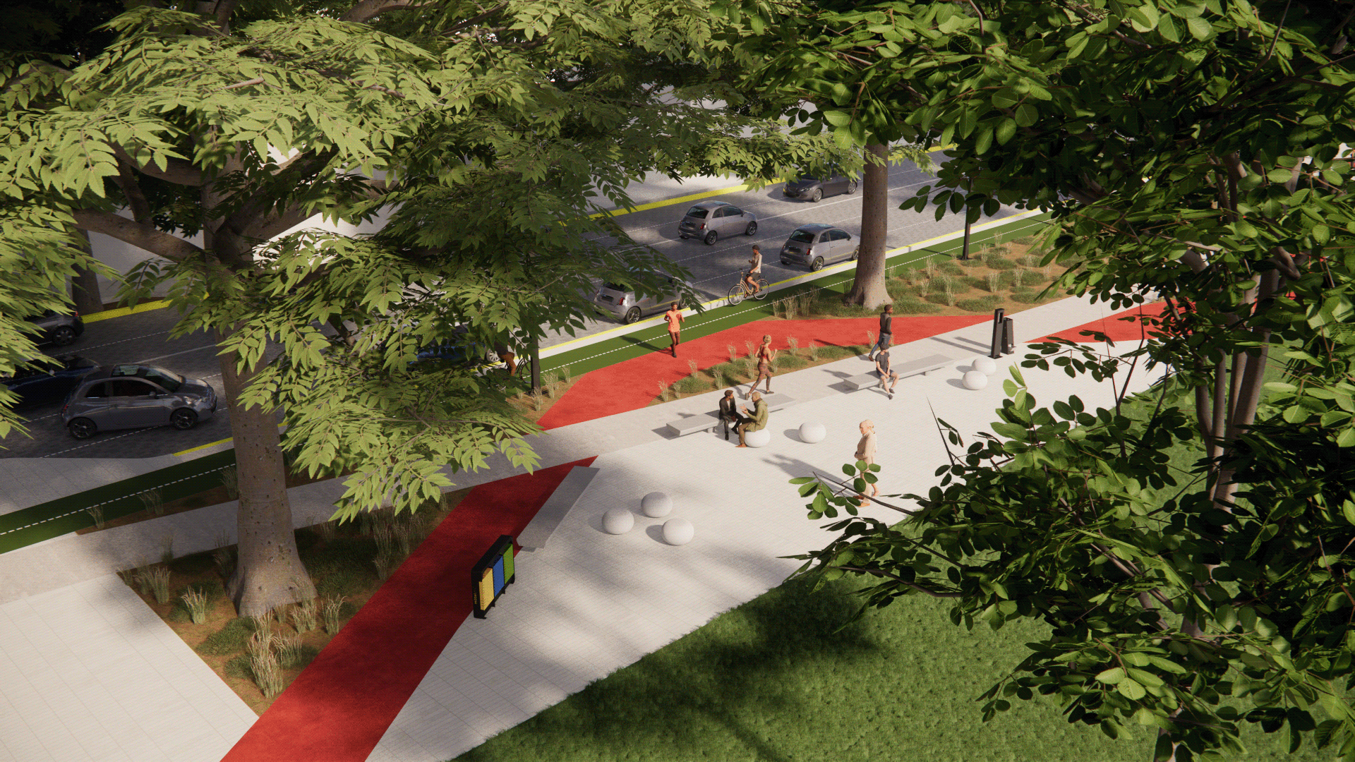 拉瓦列某地区可持续城市规划城市提案丨阿根廷门多萨-14