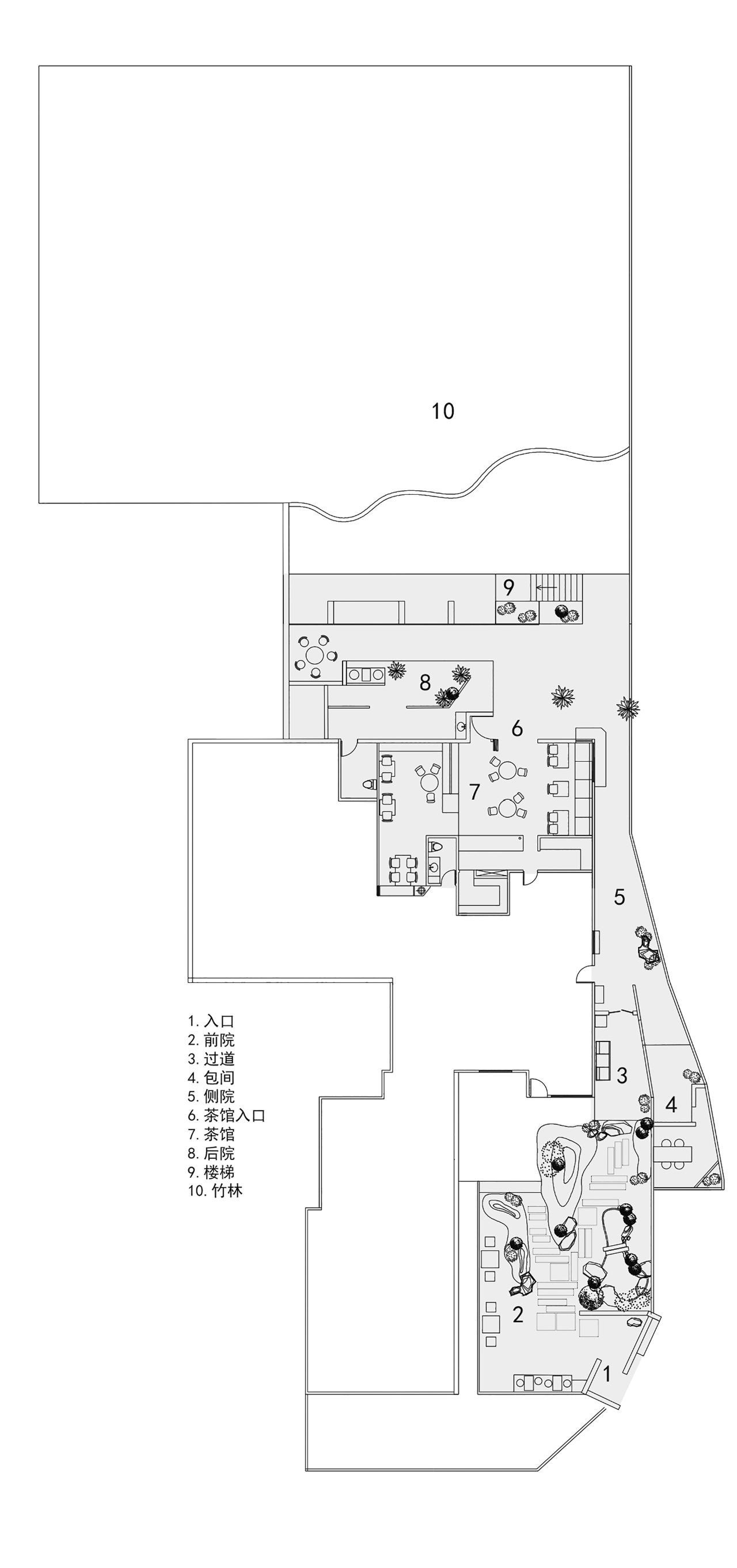 闭门即是深山  半日松风茶空间设计丨中国南京丨南京拙木空间设计-61