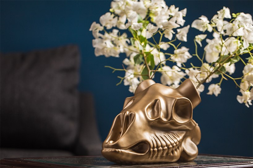 “Дорогой олень”花卉陶瓷花盆设计-10