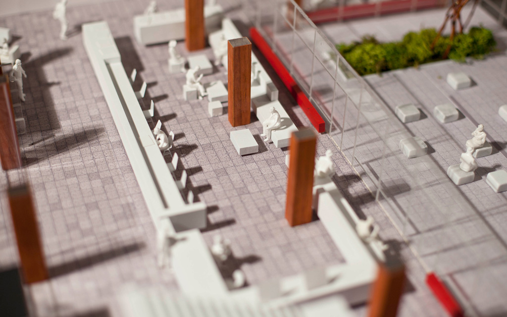 柏林布莱特街城市图书馆门厅翻新丨德国柏林丨Ralf Fleckenstein,Matthias Hanzlik-7