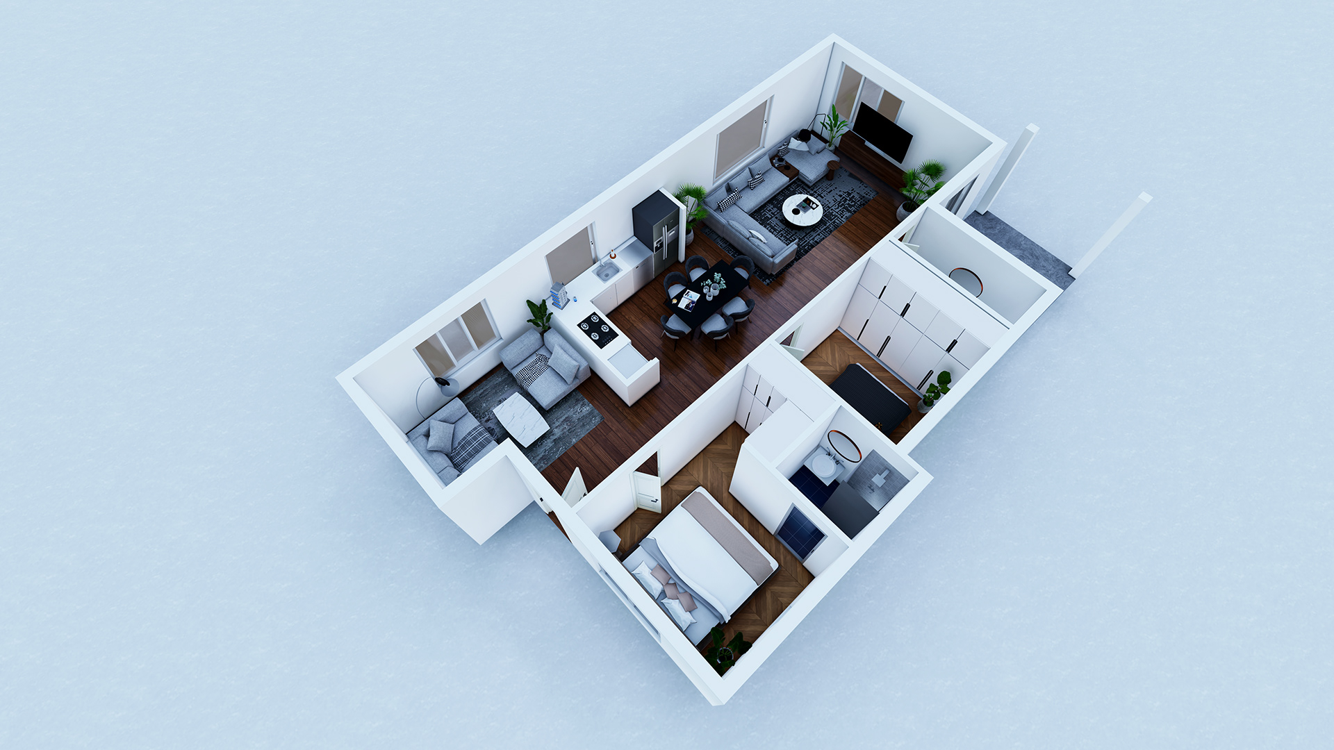 3D Floor plan designs-16