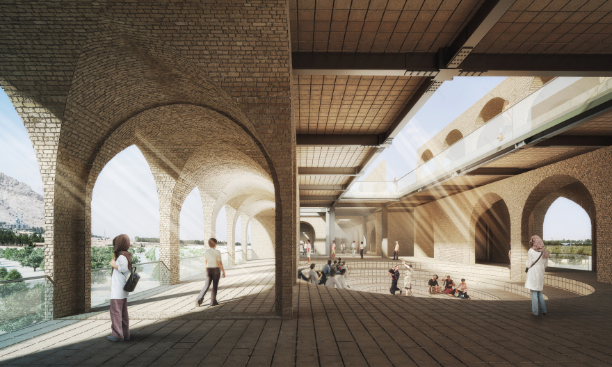 UrbanBridge 金属网格桥设计丨伊朗丨Ashari Architects-7