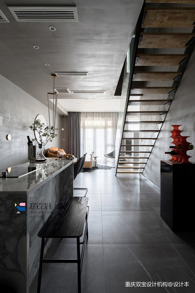 77万元复式180平米装修案例丨中国重庆-17