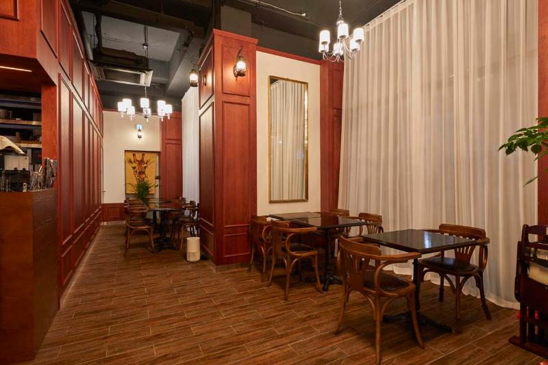 28 平米西式餐厅，现代艺术氛围的诠释-8