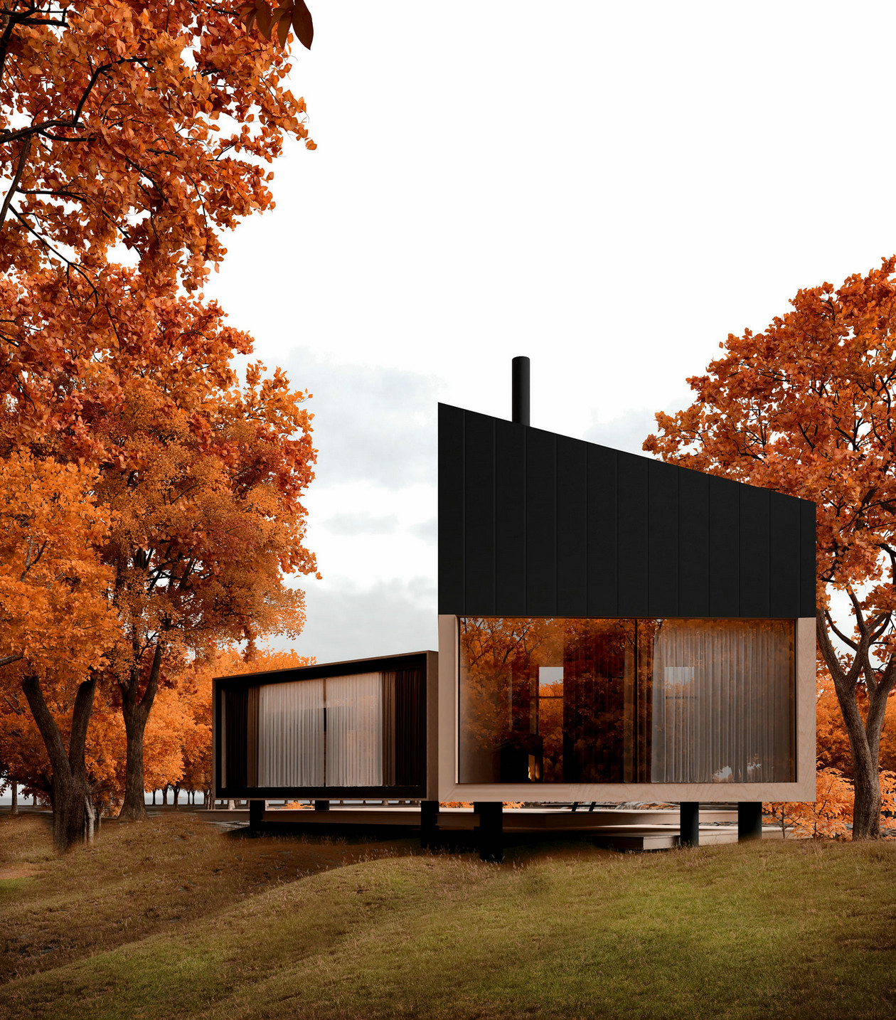 未来纯粹，极简主义的空间艺术-0