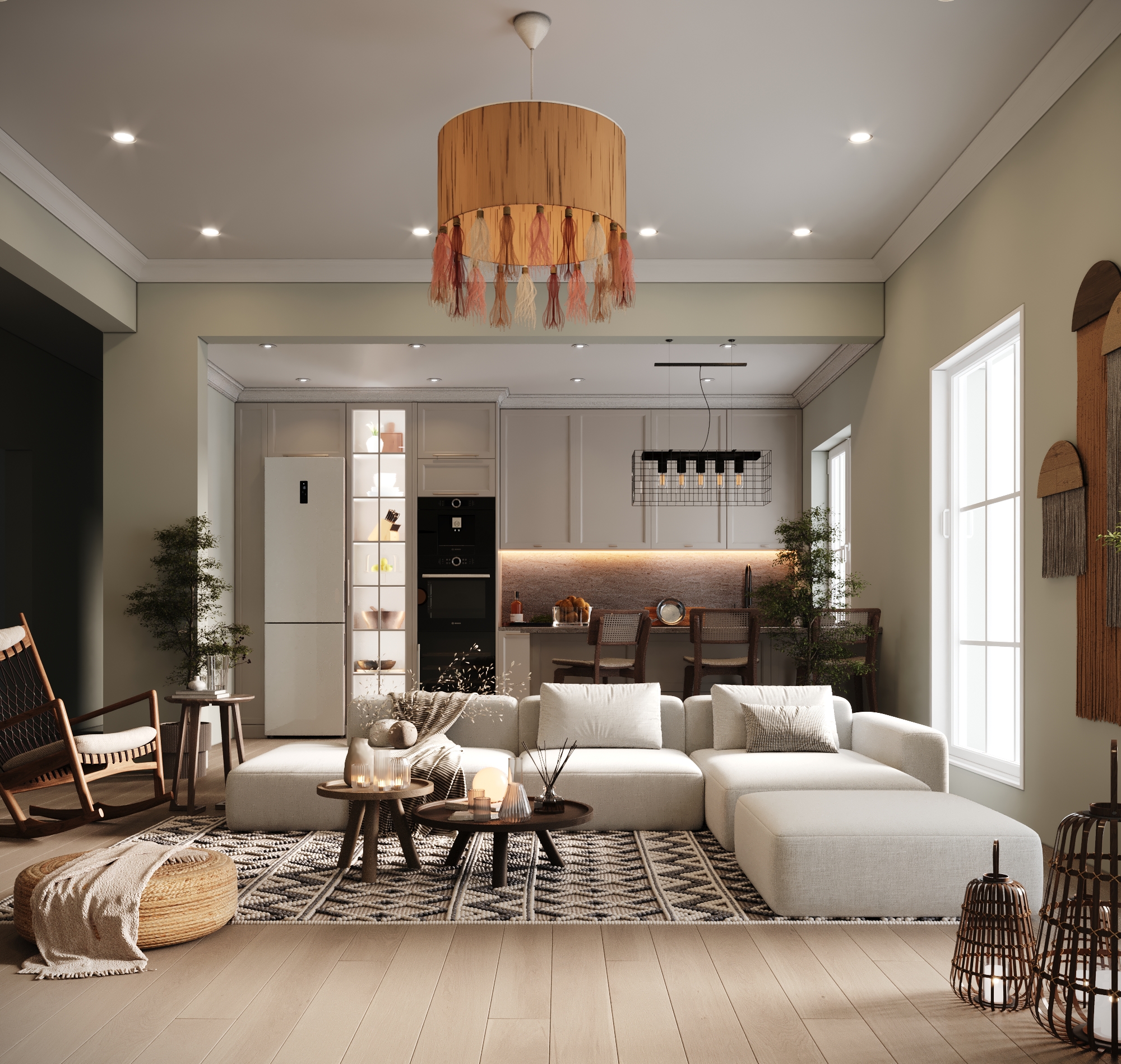 波西米亚风格公寓设计-13