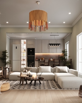 波西米亚风格公寓设计