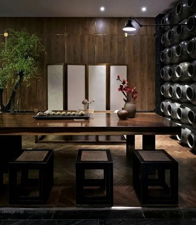 茶室禅意,传统与现代的融合-73