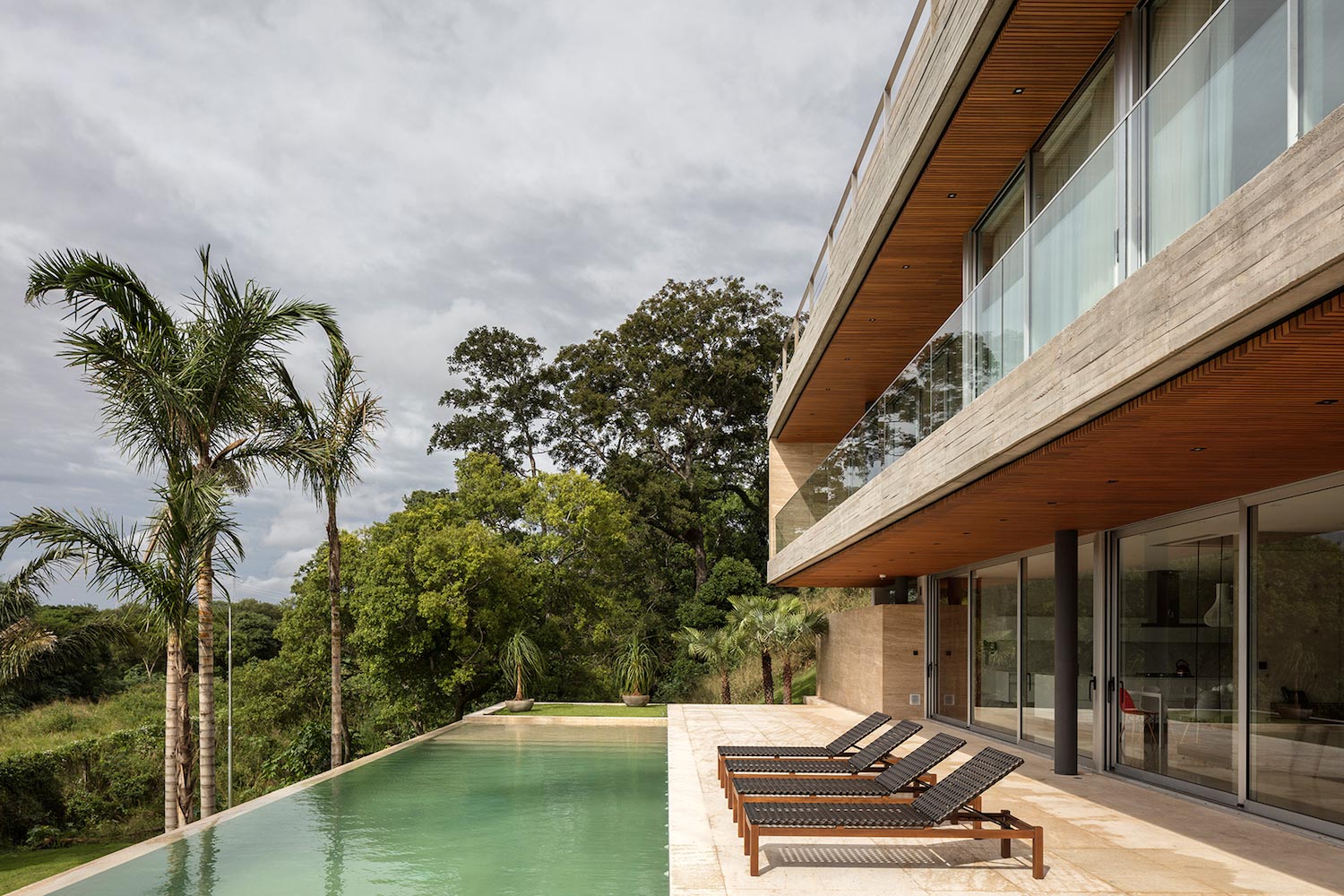 Casa Claros project located on a slope along the riverside overlooking the city   Page 2 of 2   CAANdesign  Architecture and home design blog-7