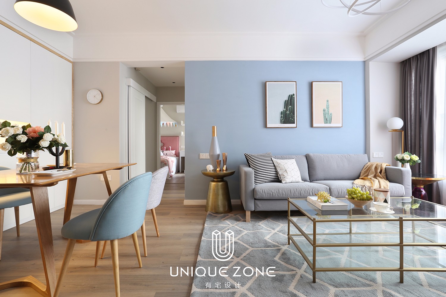 《晚风》舒适宅设计 | 格局优化，色彩搭配，储物空间-5