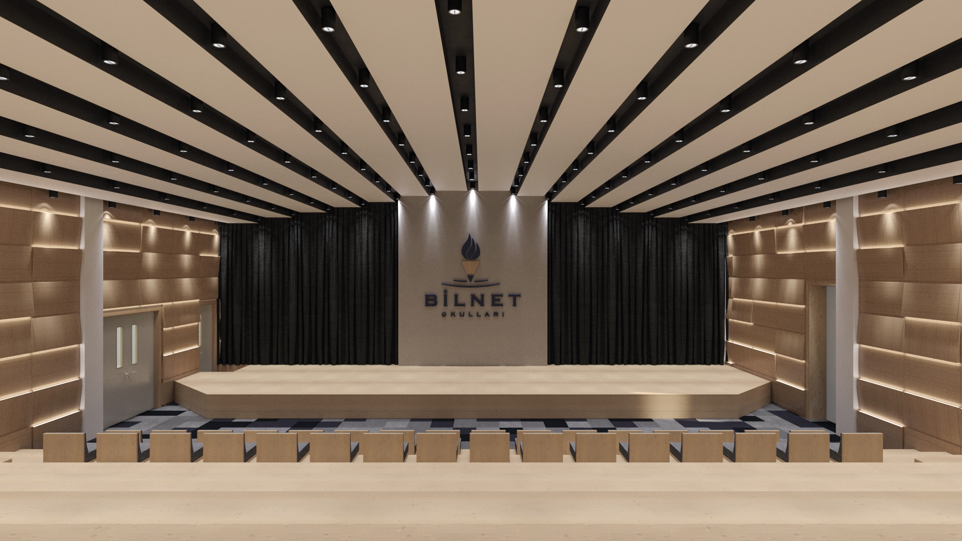 ESKİŞEHİR BİLNET 学校室内概念设计项目-86