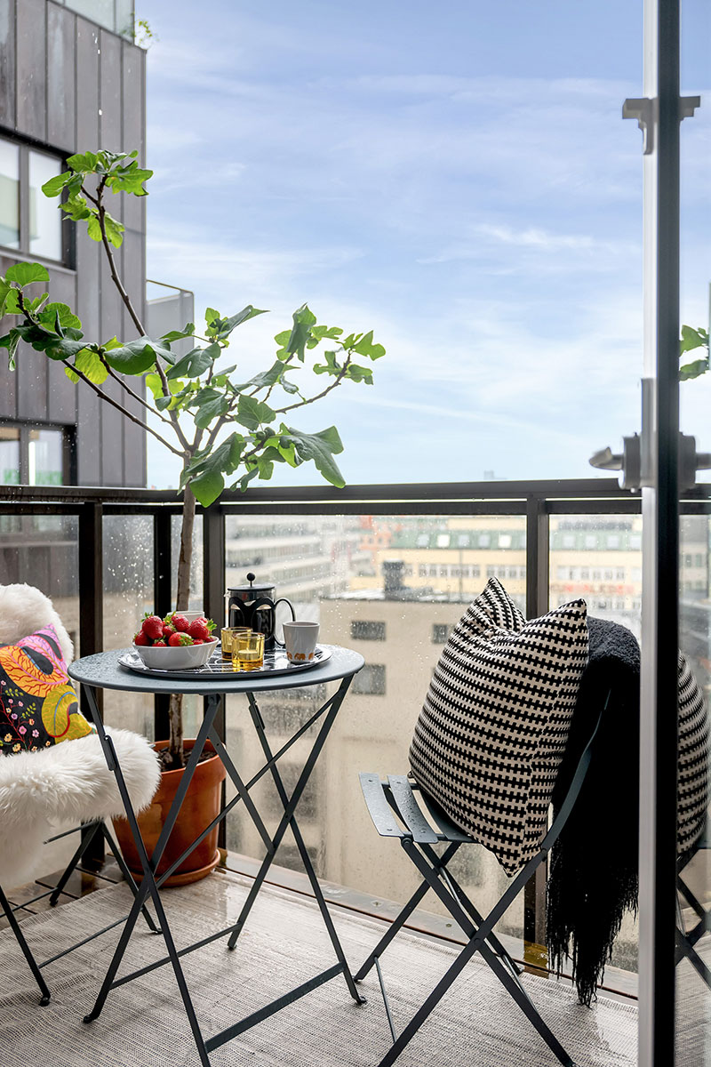 斯德哥尔摩新住宅楼里的阅读室公寓-17