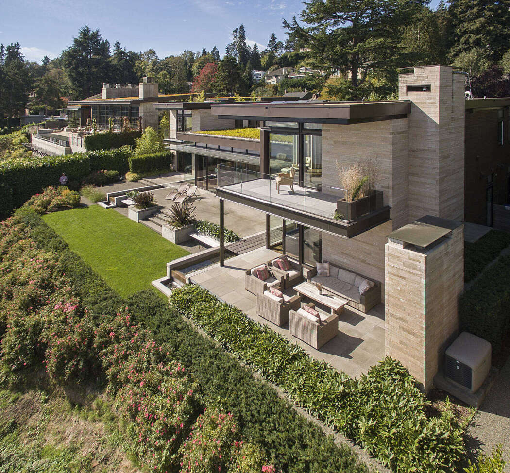 西雅图湖景现代庄园-8