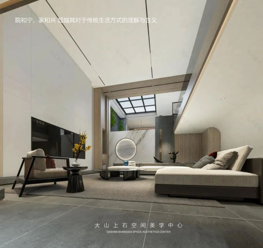 新希望锦麟河院挑空别墅丨中国沈阳丨山石空间全案设计机构-65