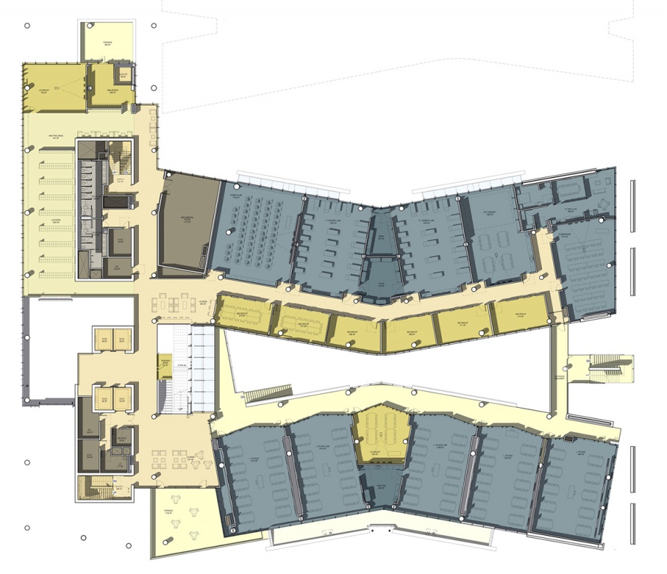 菲尼克斯生物医学园区教育大楼丨CO Architects-19