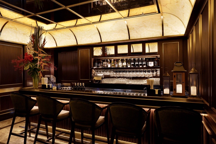 Ruth Chris Steak House寿司吧室内设计丨印度丨Metaphor Interior建筑事务所-12