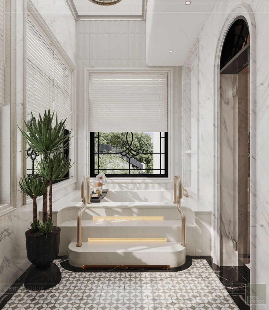 平阳省别墅 先生·房屋(注:MR·NHA这样的表述不太常规,NHA可能在越南语里有房屋的意思,但组合起来表意不明,翻译可能不够精准) 丨Yuti团队 ICON INTERIOR-14