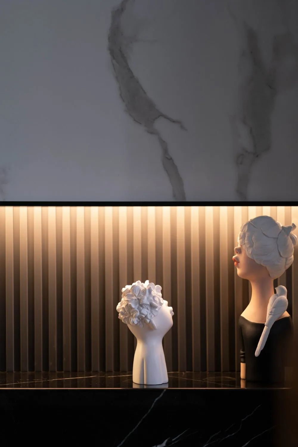 观诺新作 | 心海金源 | 简约优雅的室内设计艺术-15