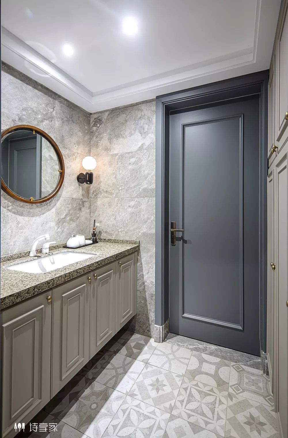 万科金域蓝湾 240㎡现代摩登家居,儿童元素与高级灰的惊艳碰撞-75