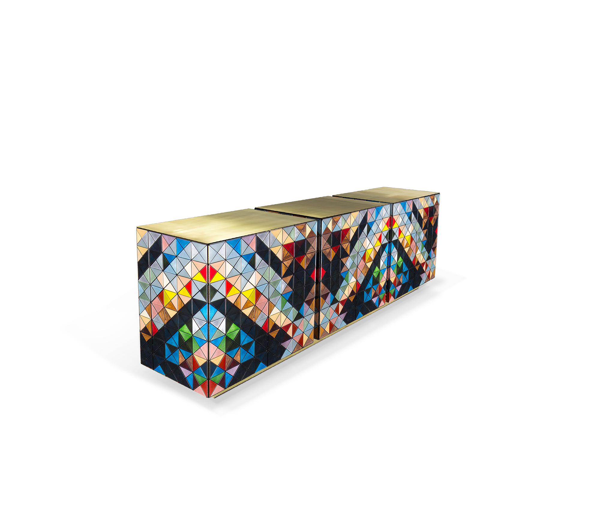 Pi·el Walnut Sideboard（像素胡桃木边柜）-5