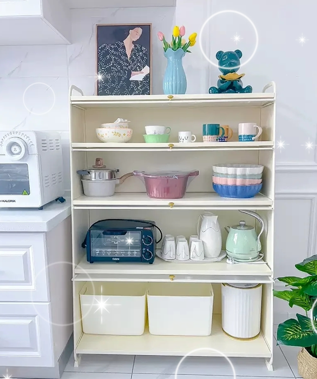 高颜值厨房置物架设计丨丰立装饰-8