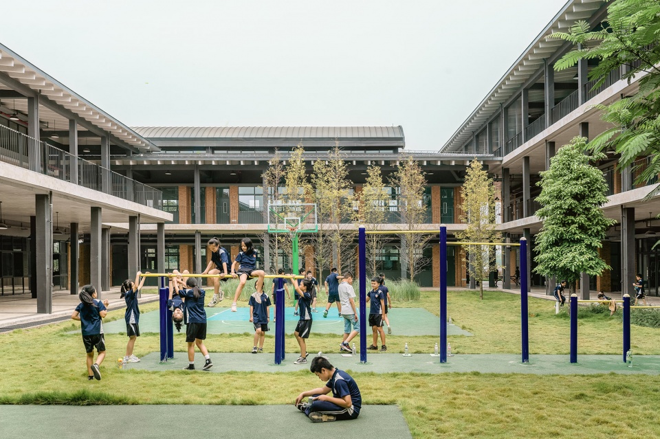 乐知学校丨中国崇左丨大料建筑-80