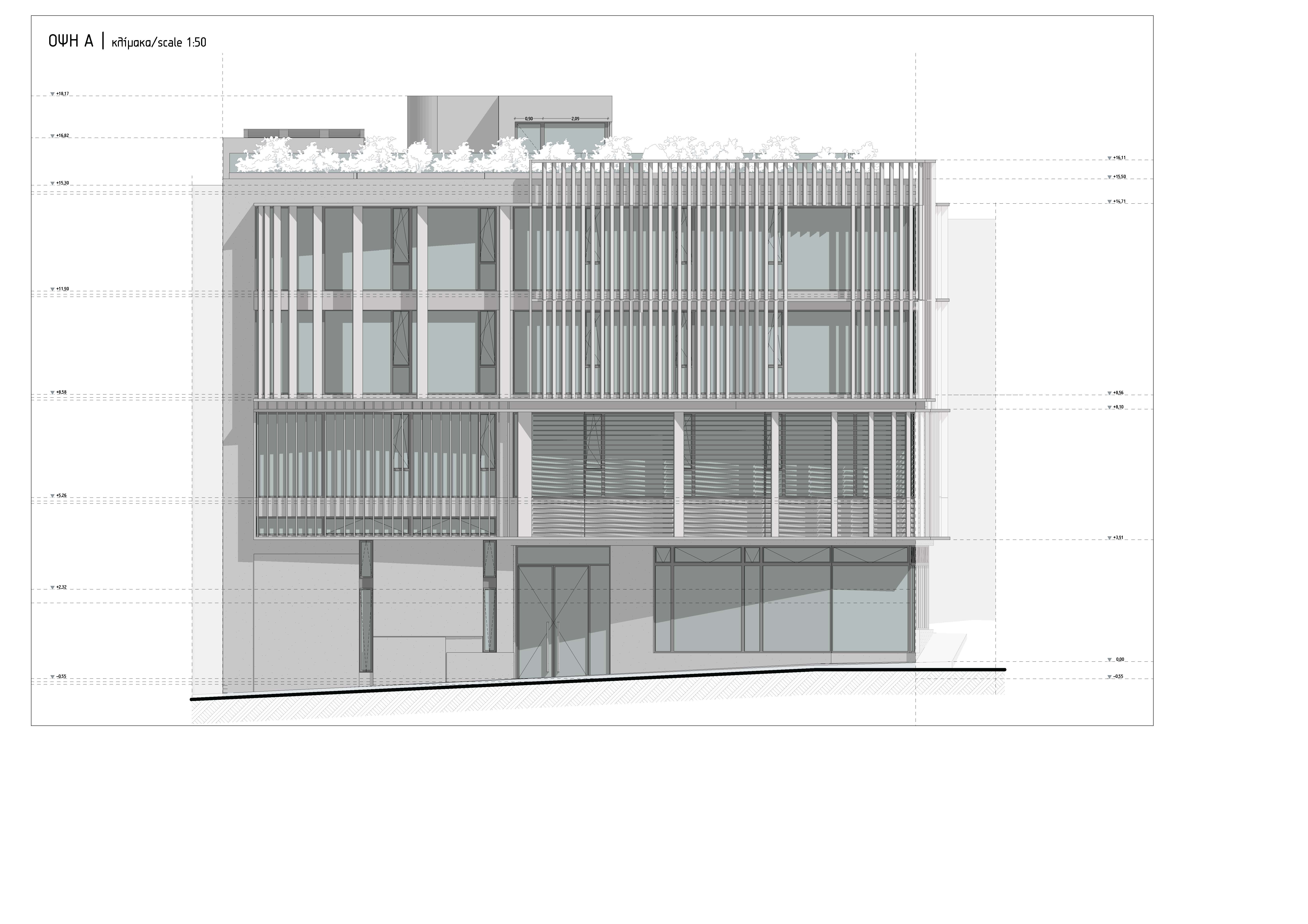 雅典中心地带办公大楼改造丨希腊雅典丨A&M ARCHITECTS-37