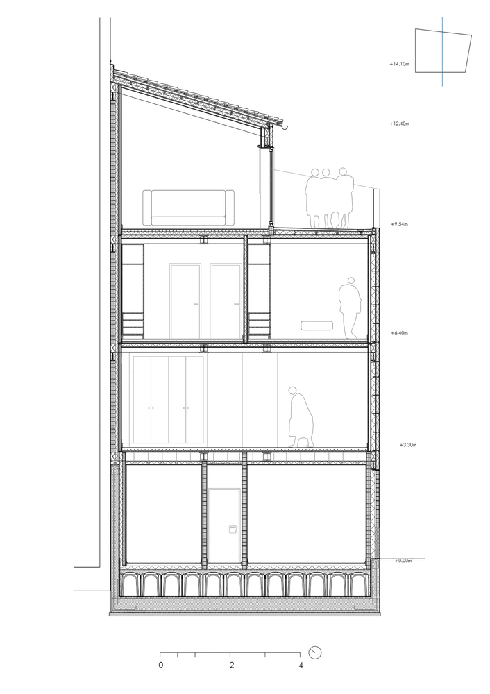 古城区公租房翻新案例 · 西班牙 Ourense Vilar 5 号楼-47