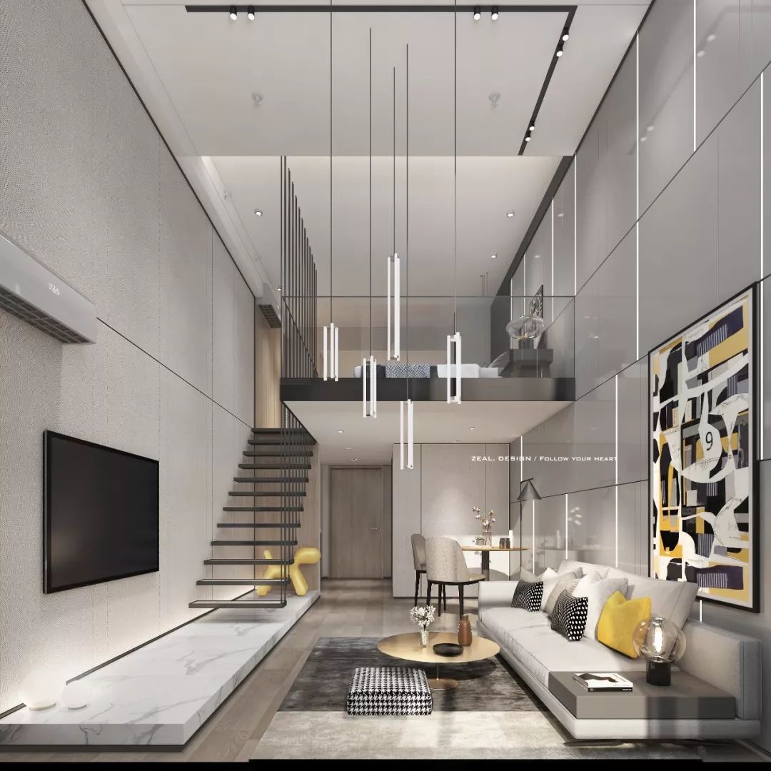 208th LOFT 倾听内心空间设计-9