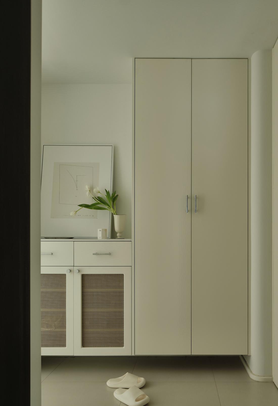 奶油系轻复古装修丨中国南京-1