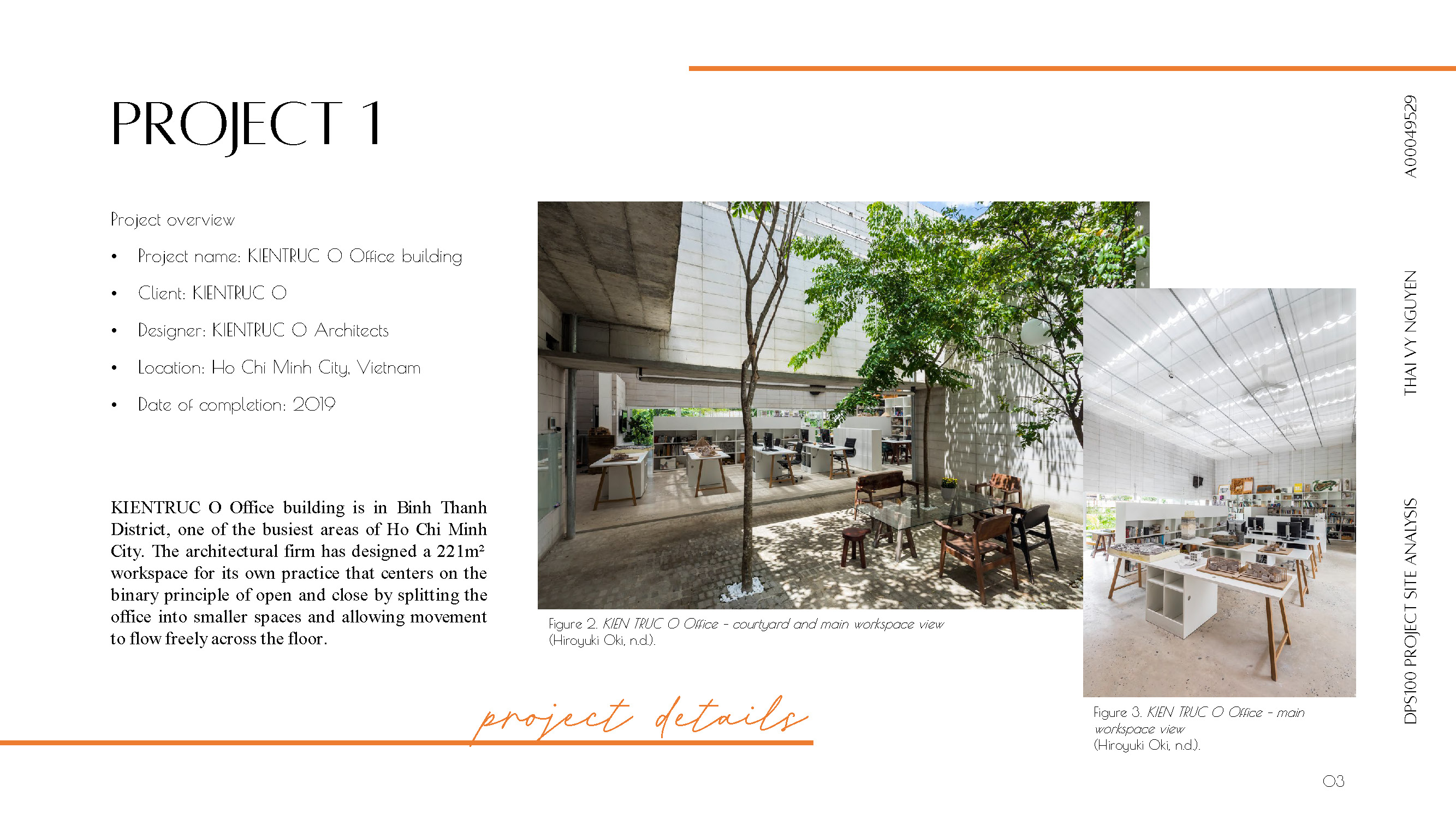 DPS100_Project Site Analysis: Assessment 3-2