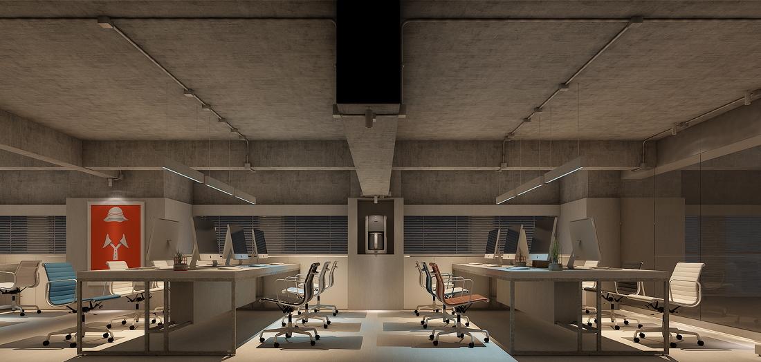 
极简 办公空间 -13