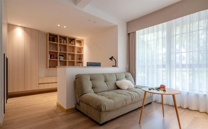 武汉刘思彤设计工作室 | 余伴 | 原木风格打造三代同堂舒适家-64