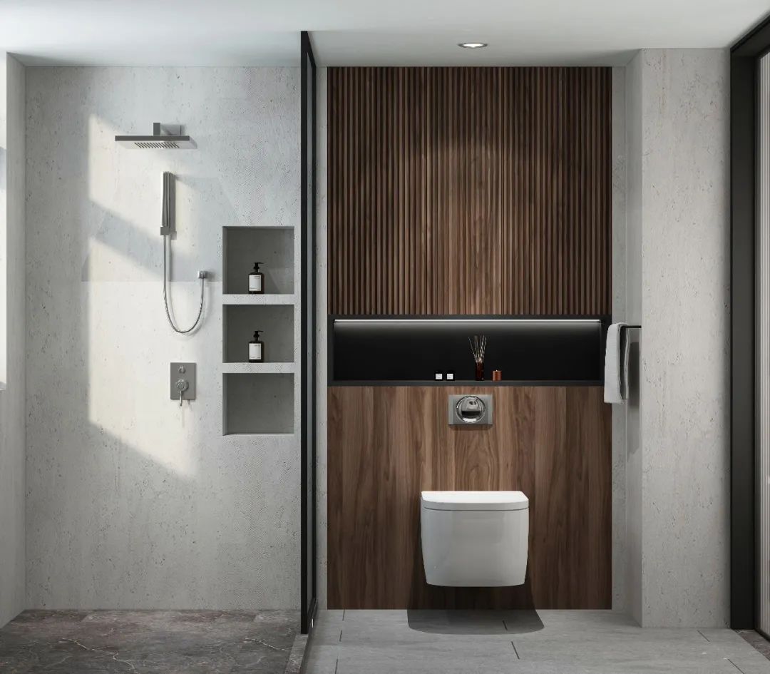 春秋空间设计 | 扬子华都 | 黑白色调与木元素的简约美学-63