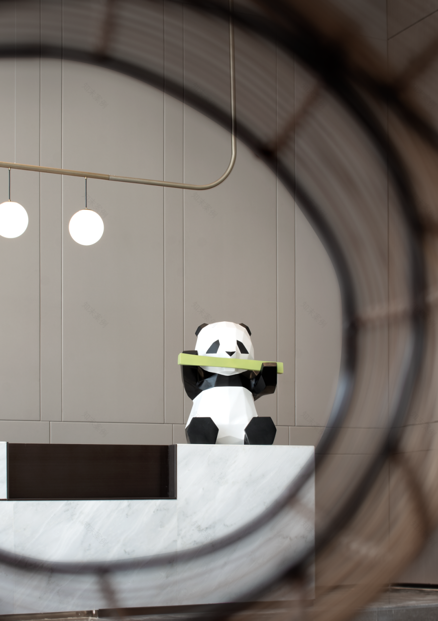 成都奥园锦官芳华销售中心 | 竹舞熊猫,解码城市气质-7