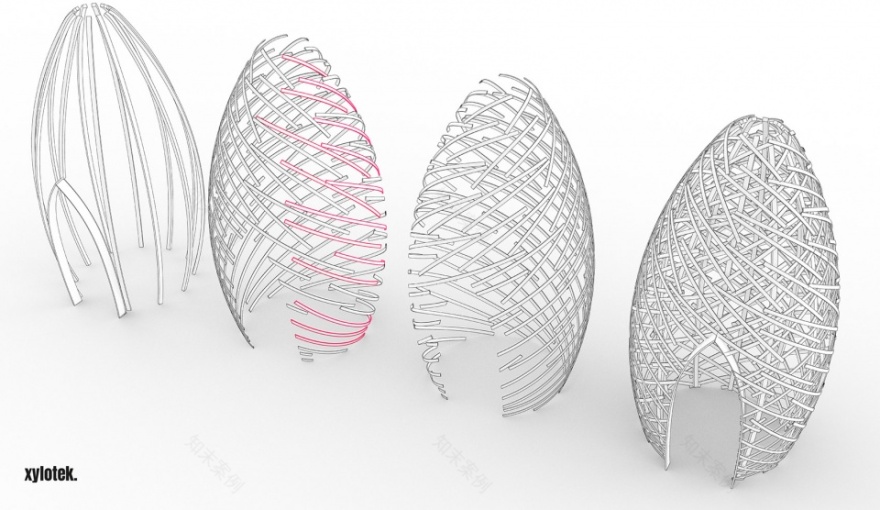 英国 Chelsea 花卉展广州花园竹塔丨Xylotek,Grant Associates-20