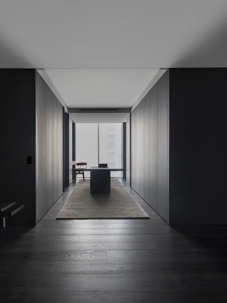 150m²深色极简风-8