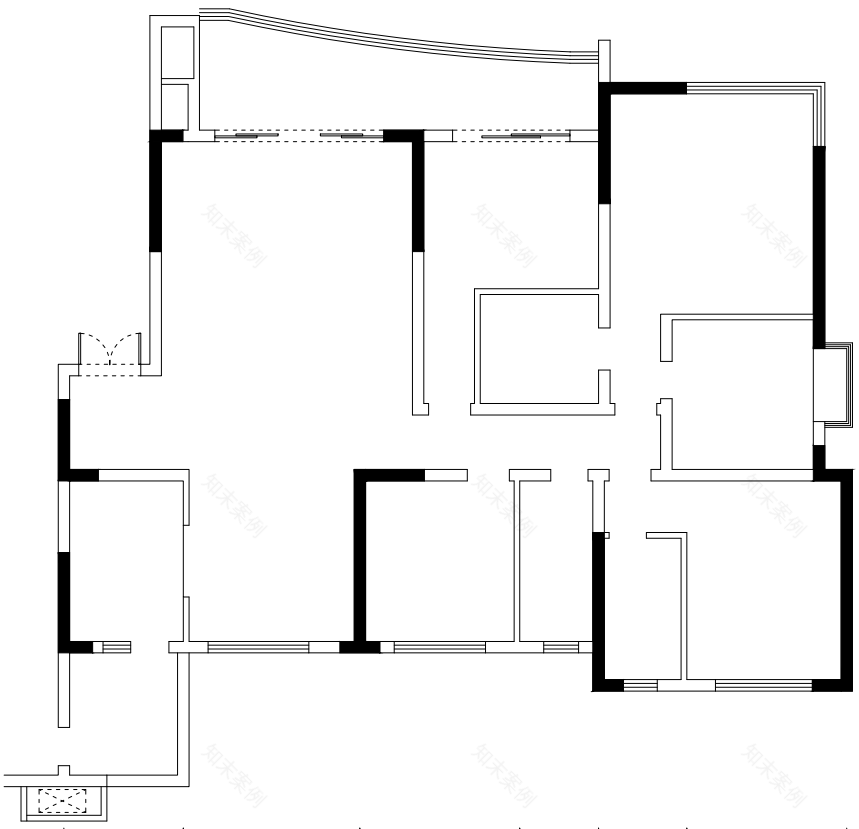 简欧风网红样板房,打造优雅舒适生活空间-57