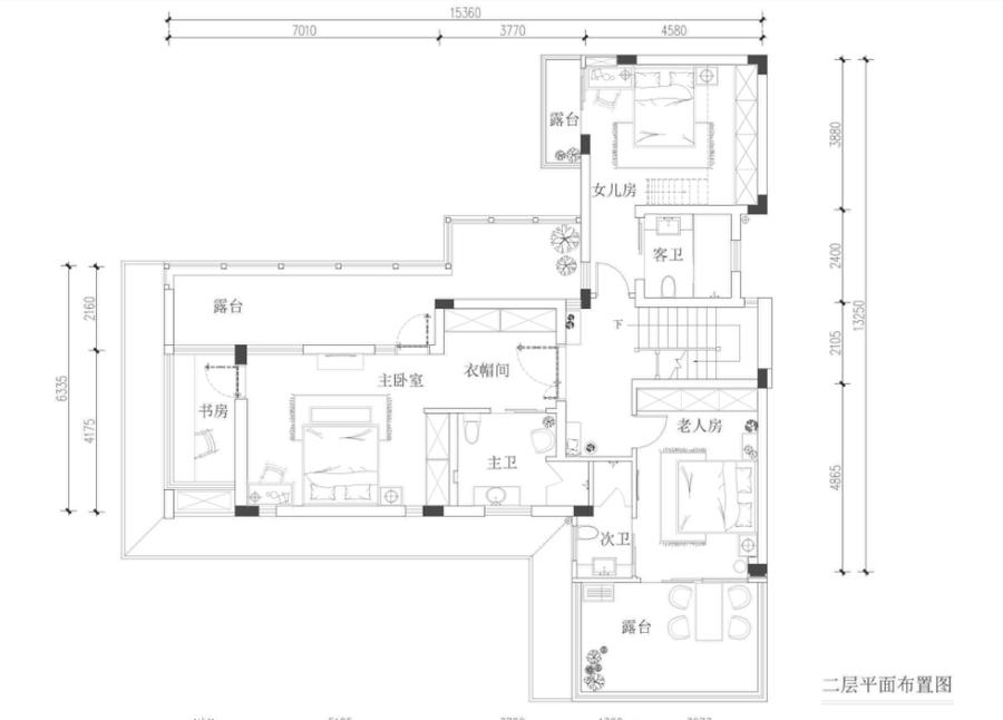 俏业家装饰 · 中安翡翠湖-22