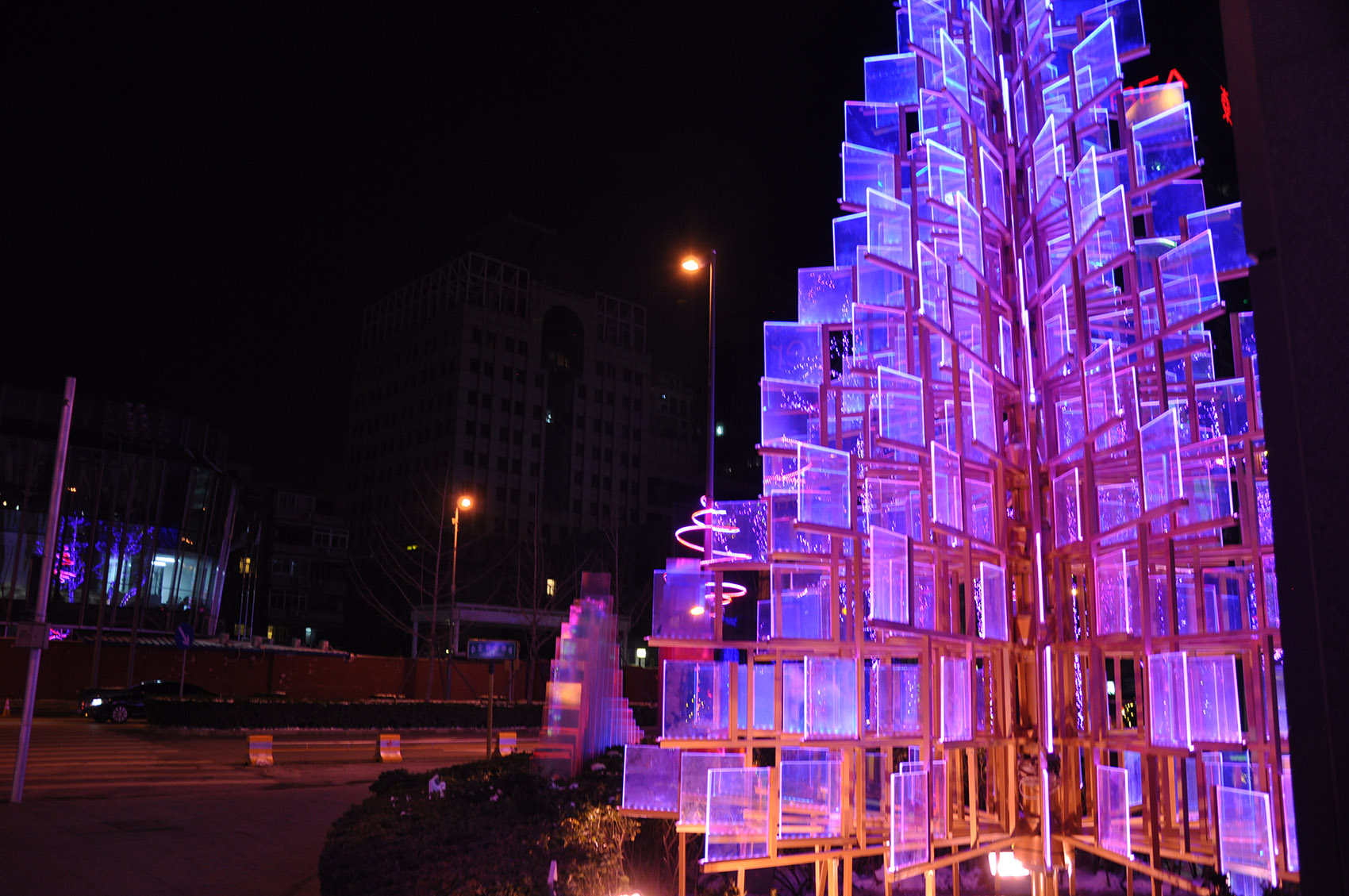 2015北京国贸三期圣诞节室外装置艺术 & “圣诞树” / Way Studio-16