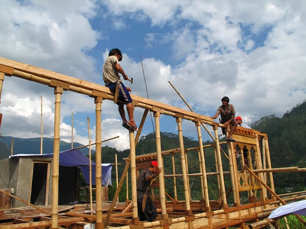 不丹总督府竹屋丨INBAR,ABARI-14