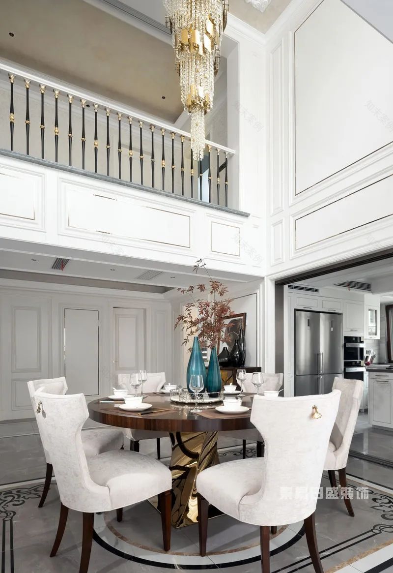 500㎡现代美式装修,不羁实雅,风度大宅-20