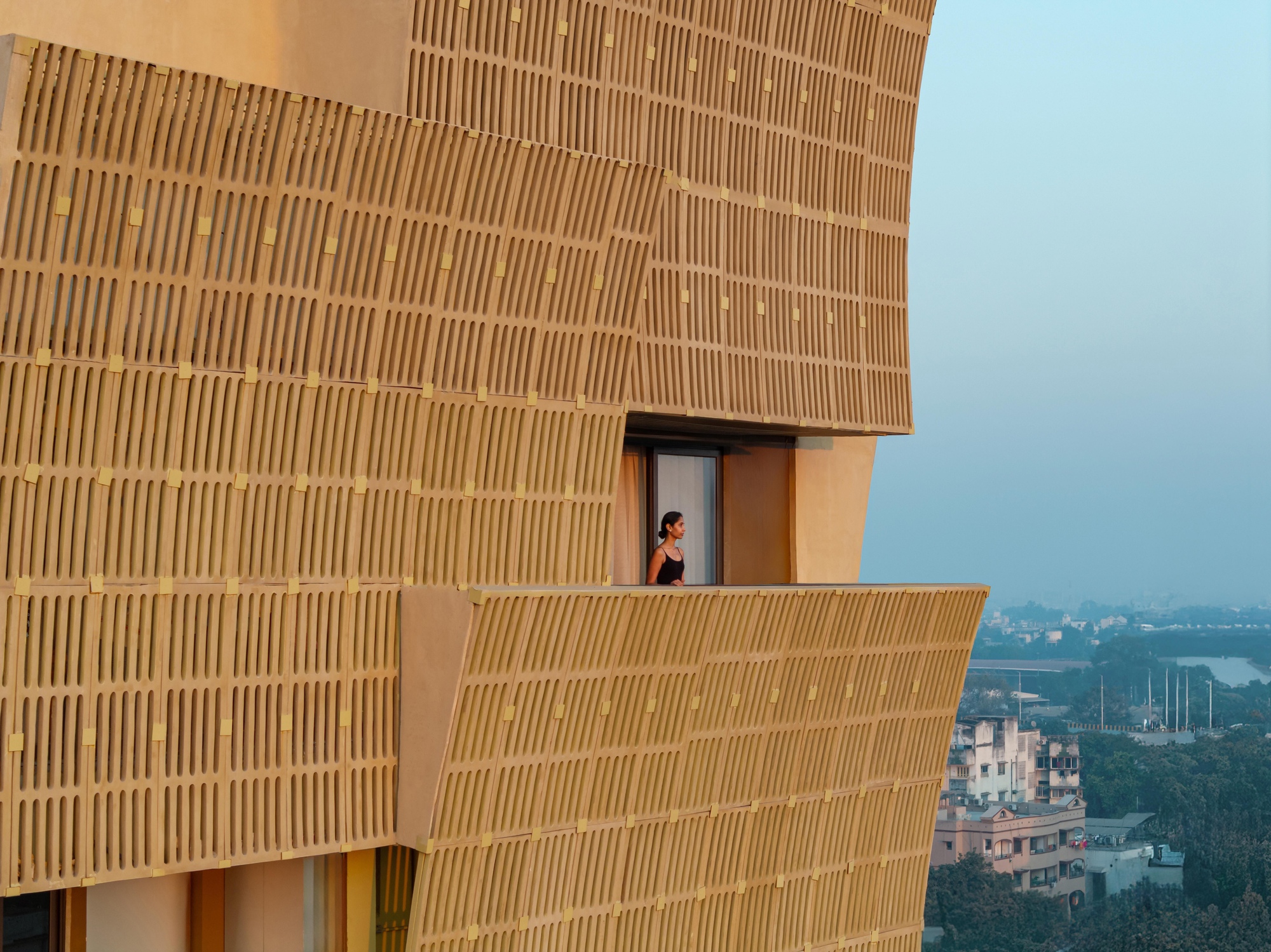 蓝天公寓 丨印度丨Sanjay Puri Architects-24