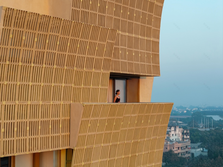 蓝天公寓 丨印度丨Sanjay Puri Architects-24