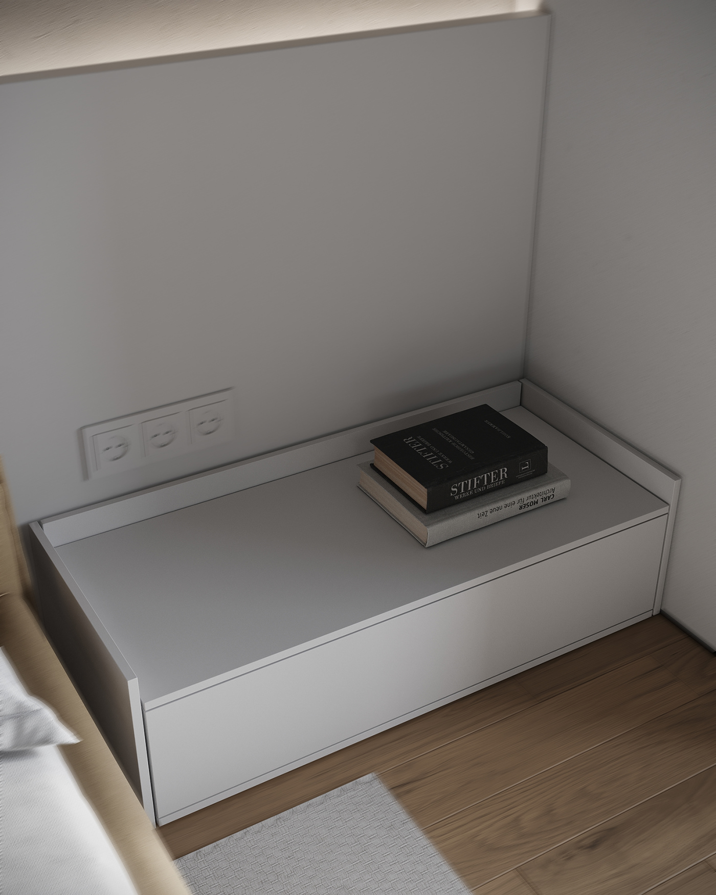 原木与灰白打造的素雅治愈空间-22