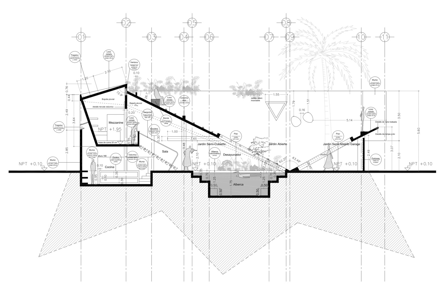 Casa VO,WO 住宅设计丨墨西哥丨WOHA-15