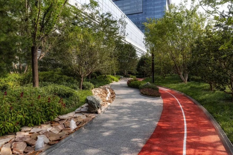 北京京东集团全球总部2号园区D座景观设计丨中国北京丨阿普贝思UP+S-51