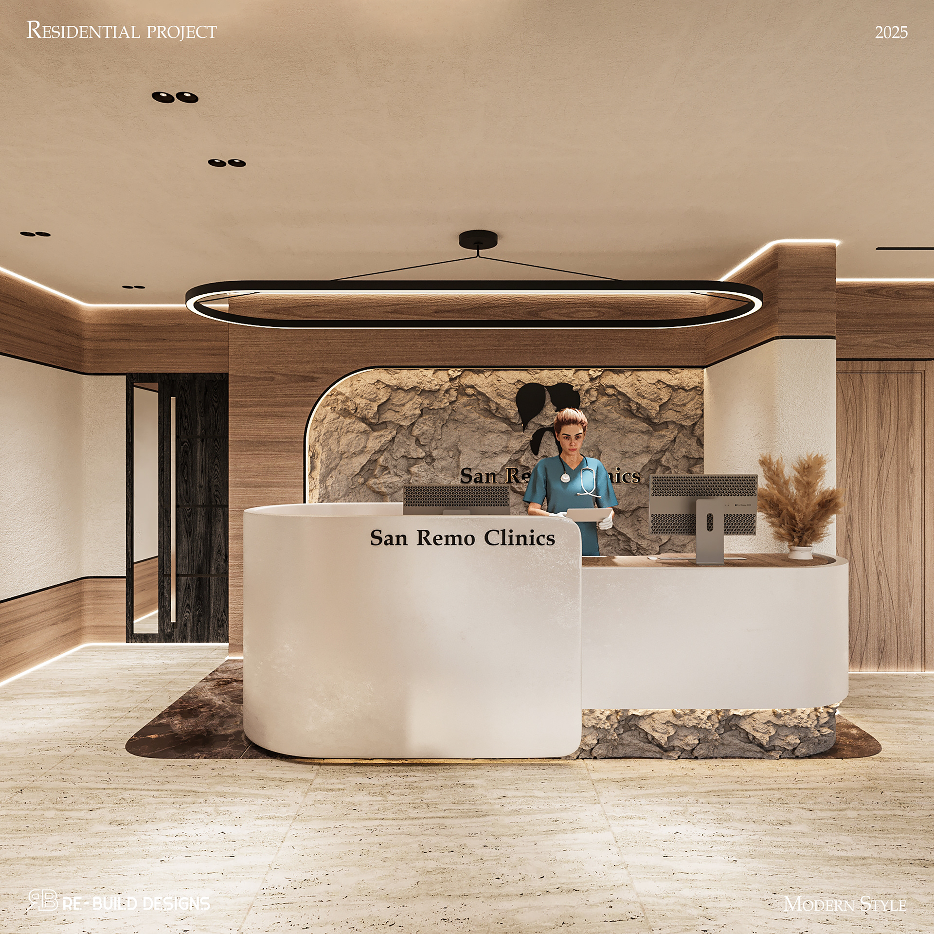 圣雷莫诊所室内设计丨埃及亚历山大丨Re  Build Designs-5